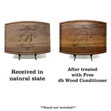 Personalized Wood Cutting Board - Walnut - Maple - 20 Designs donebetter