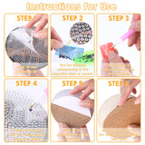 TresBeaux Diamond Painting Coasters Kit, 8 PCS DIY Music Star Diamond Art Coasters with Holder, Diamond Art Kits for Adults, Unique Gift for Music Lovers and Fans TresBeaux