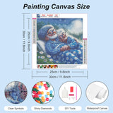 FHBUBPUP 5D Diamond Painting Kits for Adults, Diamond Art Kits for Beginners, DIY Full Drill Round Diamond Point Love You Diamond Art, Craft Gift Suitable for Home Wall Decoration 12×12Inch FHBUBPUP