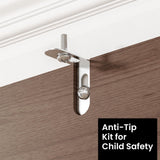 DIYART 3-Tier Brown Bookshelf with 10-Cube Storage for Modern Living Spaces DIYART