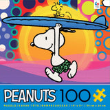Ceaco - Peanuts - Surf City - 100 Piece Jigsaw Puzzle Ceaco