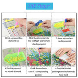 5D Diamond Painting Kits for Adults, Mountains and Waters Landscape Diamond Art for Beginners, DIY Full Round Drill Paint by Diamonds Dot Gem Art for Adults, Home Wall Decor 12x16 Inch Mosaflare