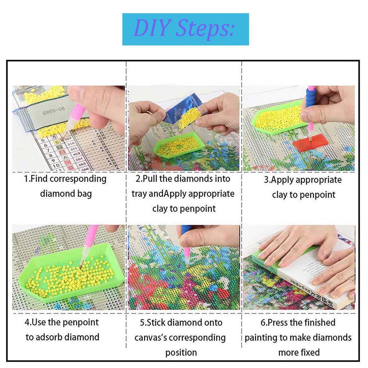 5D Diamond Painting Kits for Adults, Sea Sunset Lighthouse Diamond Art for Beginners, DIY Full Round Drill Paint by Diamonds Dot Gem Art for Adults, Home Wall Decor 13.7x13.7 Inch Mosaflare