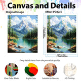 Landscape Paint by Numbers Kits for Adults Beginner, Landscape Paint by Numbers, Painting by Numbers for Adults for Gift Home Wall Decor(16 x 20 Inch) hkejoi