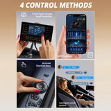 HealthRelife 4D Massage Chair Full Body Zero Gravity Full Body SL Track Intelligent Voice Control Bluetooth Speaker with Heated, Black HealthRelife