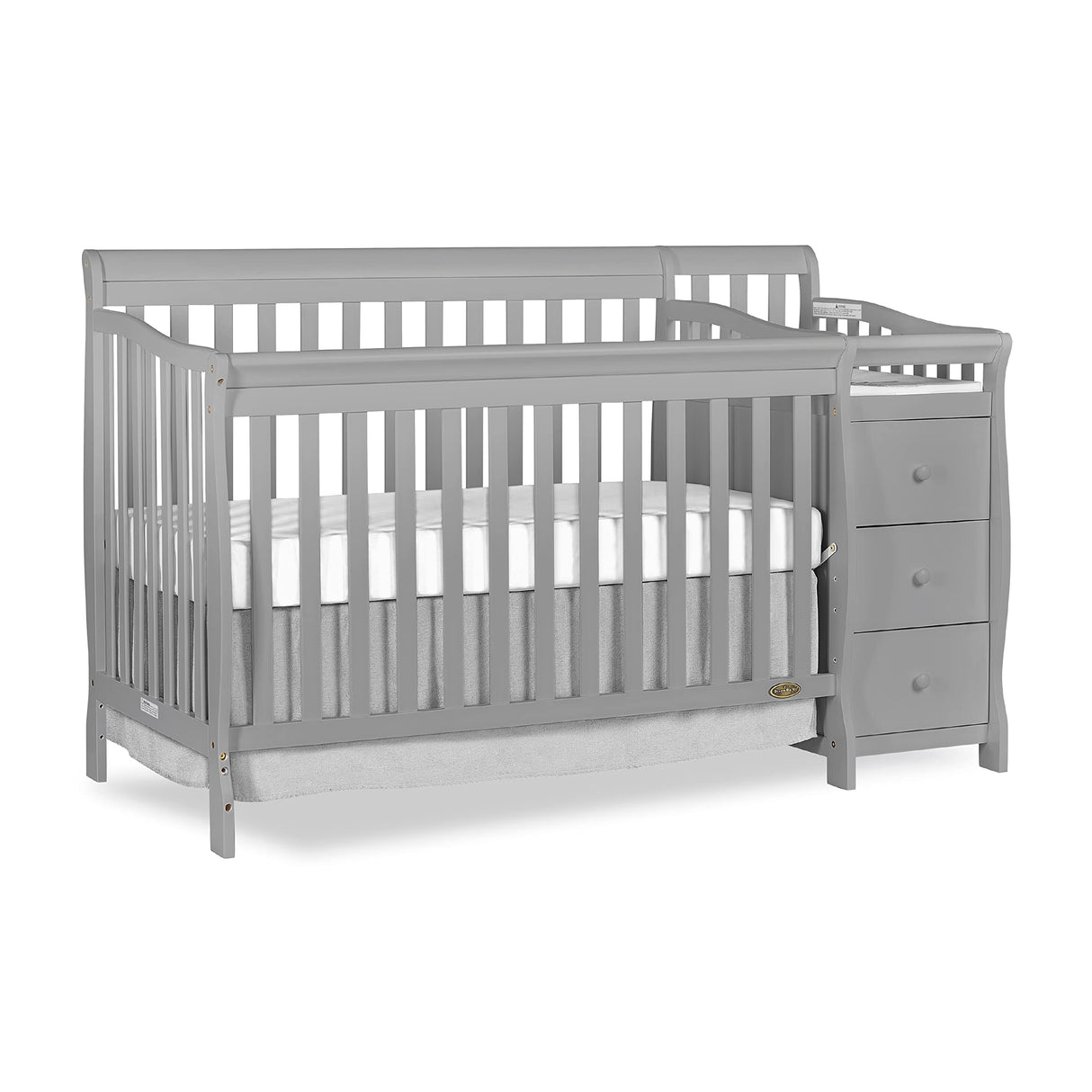 Dream On Me 5 in 1 Brody Convertible Crib with Changer Dream On Me