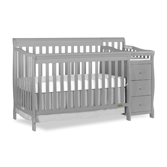 Dream On Me 5 in 1 Brody Convertible Crib with Changer