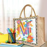 5D Diamond Art Painting Tote Bag Kit, DIY Painting Handbag Kits, Art Bag for Home Organizer (Single Side Dot Diamond)-M-1 WoodArtSupply