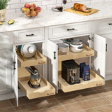 WelFurGeer Soft Close Pull Out Drawers for Cabinets, 32" W x 22" D Pull Out Cabinet Drawer with Heavy Duty Slides, Pull Out Cabinet Organizer, Cabinet Pull Out Shelves, Pull-Out Home Organizers WelFurGeer