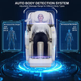 KoziSense KZ-313 2026 Heated Jade Roller Massage Chair Full Body, Deep Zero Gravity SL-Track with Heat, 12 Auto Modes, 6 Custom Programs, Backlit Touch Screen, Voice Control, Wireless Charger KoziSense