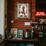 5D Diamond Art Kits for Adults Beginners,Tired Bird DIY Full Round Drill Diamond Painting Kits,Animal Coffee Paint by Diamonds Dots Gem Art Easy,Home Wall Decor11.8x15.7 Inch Acelii