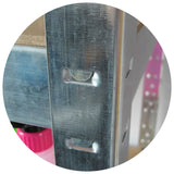 Panana 5 Tier Racking Shelf Garage Shelving Storage Shelves Unit 1.8M/1.5M Workshop/Commercial/Industrial/Kitchen (Silver, 180X90X40CM) Panana