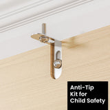 DIYART Oak Kitchen Pantry, 71" Tall Storage Cabinet with Doors and Drawer for Kitchen, Hallway, Office DIYART