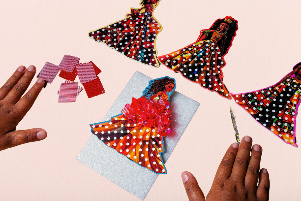 Poke in Art Kits - Poke in Art Magical Princess - Relaxation and Focus Activity Playing & Learning