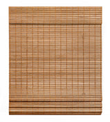 LazBlinds Cordless Bamboo Roman Shades - Light Filtering Roller Blinds for Windows 45'' W x 60'' H LazBlinds