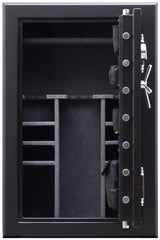 STEELWATER GUN SAFES New Improved Heavy Duty E.M.P Proof, 39 Long Gun, 2 Hour Fire Protection, Auto LED LIghts, Dehumidifier, Door Organizer, Interior Outlet, for Rifles, and more. AMHD593924-EMP Steelwater Gun Safes