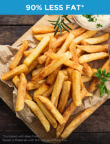 Midea Air Fryer 5.5 Quart with See-Thru Window, Heatexpress Rapid Air Technology, and 9 Preset Menus for Quick and Easy Meals Midea