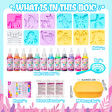 Eleanore's Diary Aqua Fairy Water Gel Kit, Magic Water Elf Toys for Kids, Creative Squishy Maker Toy, Holiday DIY Art & Crafts for Boys Girls Ages 3-12, Summer Family Party Favors Birthday Gifts Eleanore's Diary