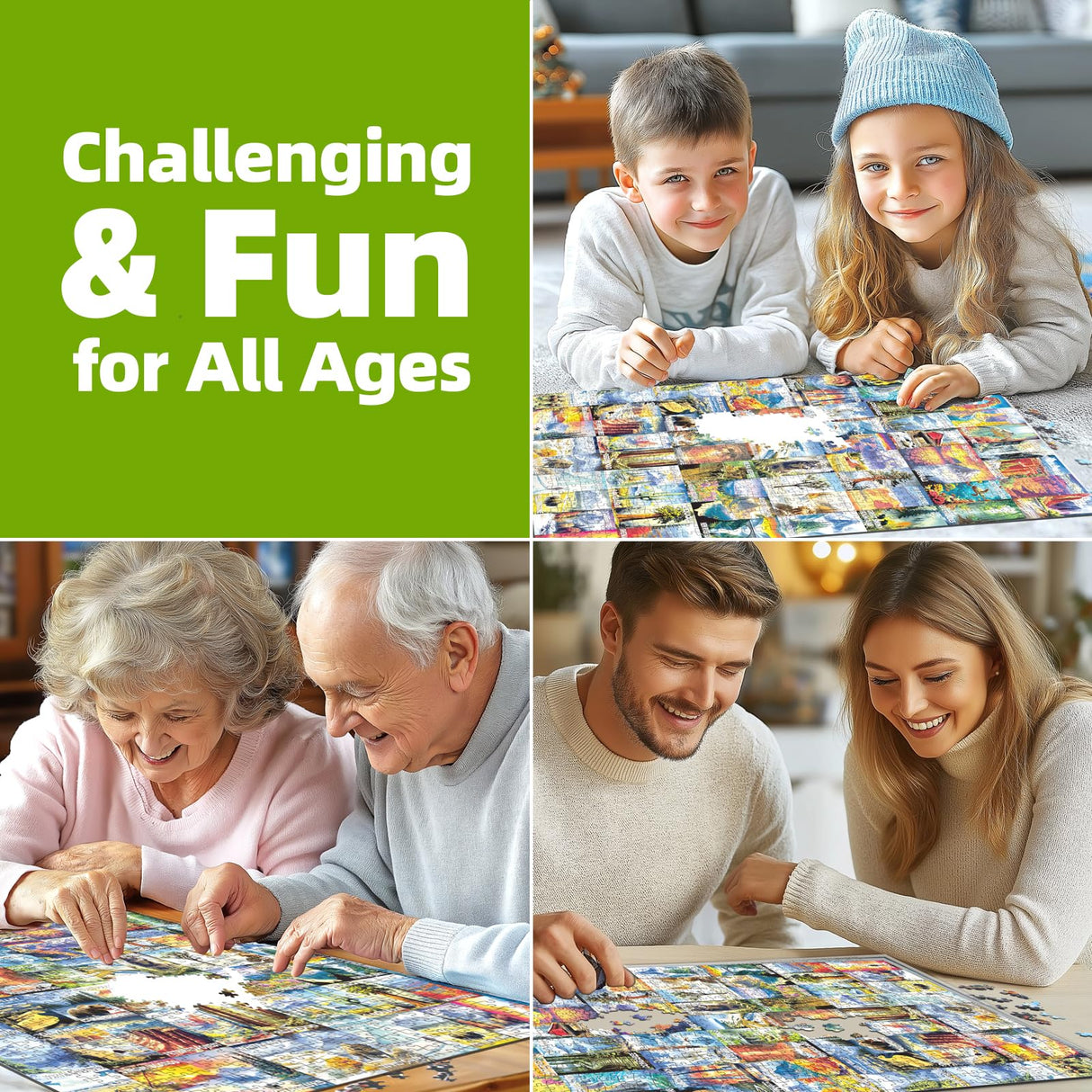 National Parks Puzzles for Adults 1000 Pieces Nature Travel Poster Map Beautiful Landscape Puzzle for Adults Jigsaw Puzzles 1000 Pieces Mountain Scene challenging Family Puzzle (27.5"x19.6") Blueforest