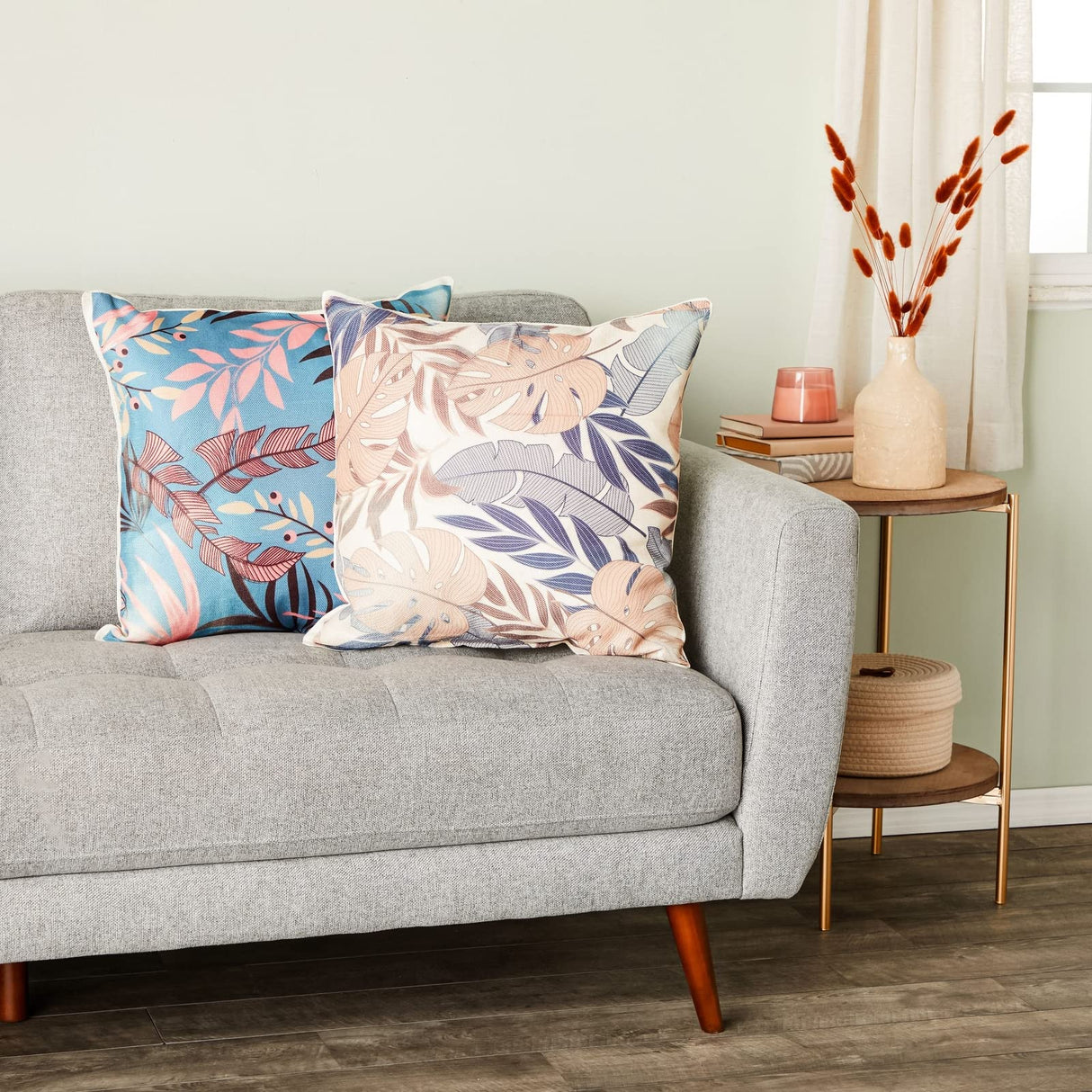 Bright Creations 5 Pack 20x20 Sublimation Pillow Covers Blank, Linen Sublimation Pillow Case with Invisible Zipper Bright Creations