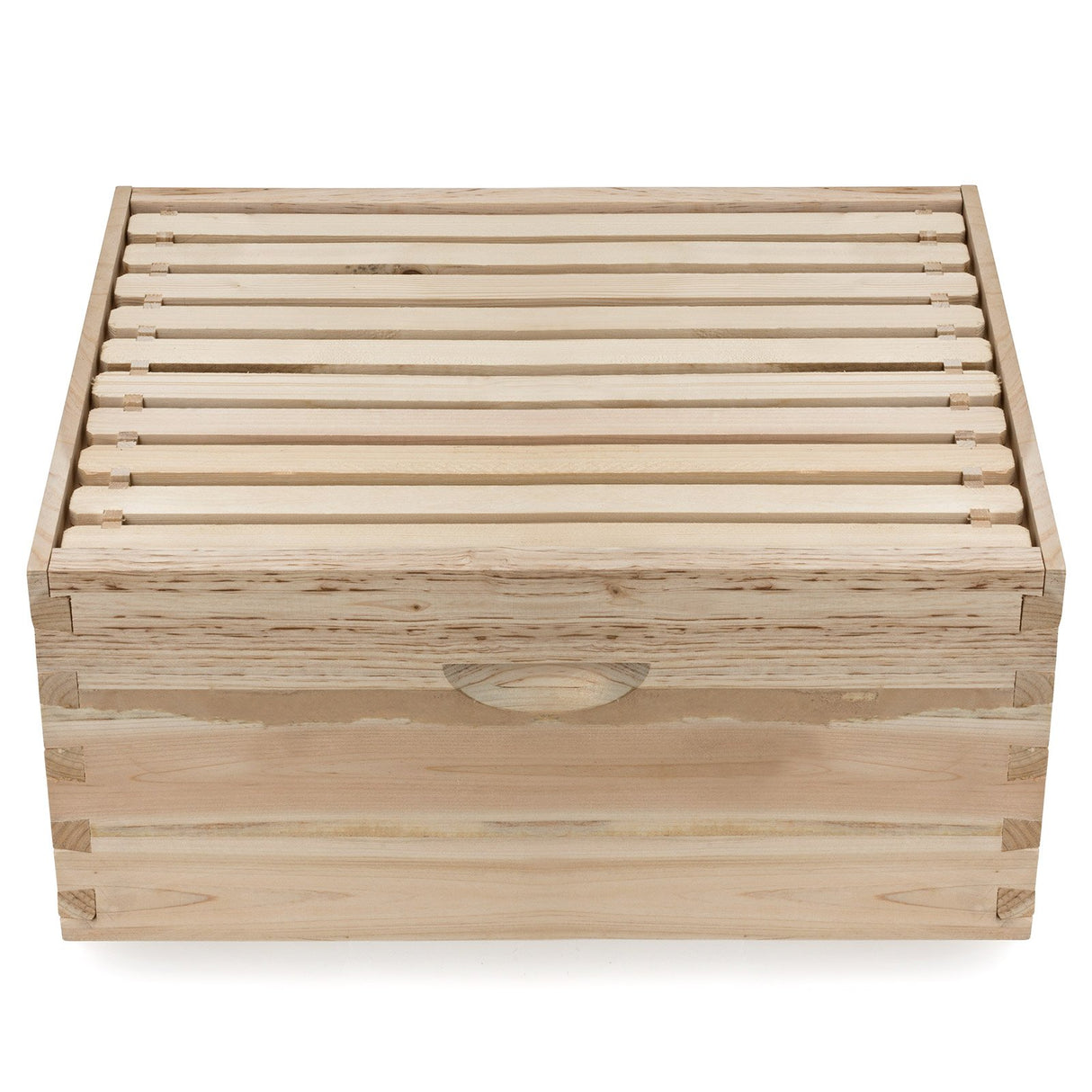 Honey Keeper Beehive 10 Frame Kit Super Box and 10 Deep Frames with Foundations for Langstroth Beekeeping Honey Keeper