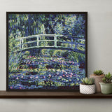 DIAMOND DOTZ Water Lilies and Japanese Bridge Diamond Painting Kits for Adults - Diamond Art Kits a Relaxing Creative Craft Kit with Dotz Gems 23.2x22.4 DIAMOND DOTZ