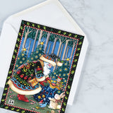 Current Mary's Woodland Christmas Greeting Cards Set © Mary Engelbreit - Set of 18 Large 5 x 7-Inch Folded Cards, Themed Holiday Card Value Pack, Envelopes Included Current