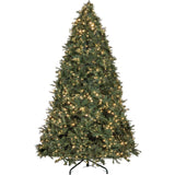 Liberty Lifestyle Christmas Tree 10 ft- Pre-Lit White and Multi-Color Premium LED Lights - Artificial Full Christmas Tree Includes Stand, Remote, and Free Bag Liberty Lifestyle