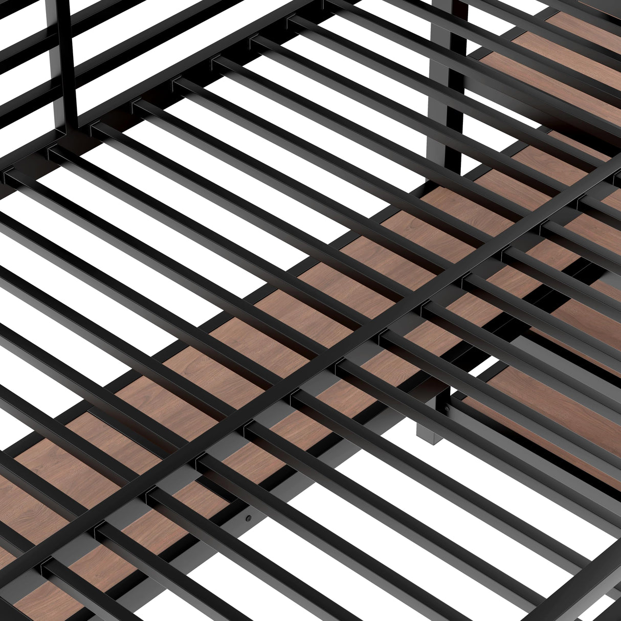 Metal Queen Size Loft Bed with Desk and Storage Stairs,Heavy Duty Loft Bed Frame Queen Size with LED Lights and Charging Station for Kids,Teens,Adults,Black Bellemave