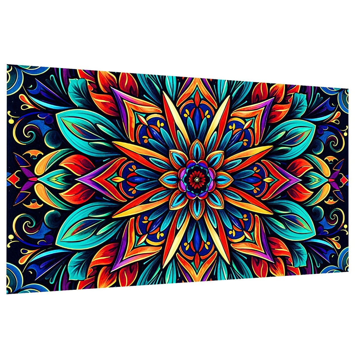 JOOZ Large Diamond Art Kits for Adults - 5D Mandala Diamond Painting Kits for Adults, DIY Full Drill Large Mandala Diamond Art Painting, Gem Painting Kit for Home Wall Decor 27.5 X 15.7 Inch JOOZ