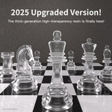 NOVA3D High Clear 3D Printer Resin – Crystal Clear, Tough, Yellowing-Resistant, Low Odor, Fast-Curing 405nm UV Resin (500g) NOVA3D