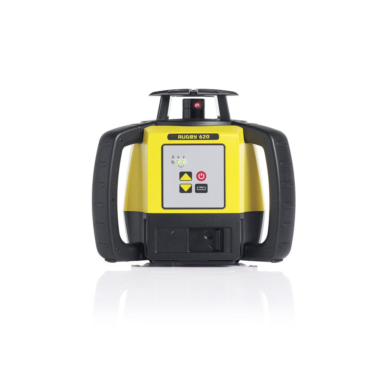 Leica R620,RE140, Alkaline Rugby 620 2600-Feet Self Leveling Horizontal and Manual Single Slope Rotary Laser Kit with Rod Eye 140 Receiver, Yellow Leica