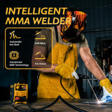 TOOLIOM 135A 110V Stick Welder MMA arc Welder Machine dc Inverter Welder with Digital Display Portable Welding Machine TOOLIOM