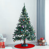 Top Treasures Christmas Tree Stand With Water Reservoir and Fast Clamp - Fits 6ft Tree with 5" Diameter - Equipped with a Water Level Indicator Top Treasures