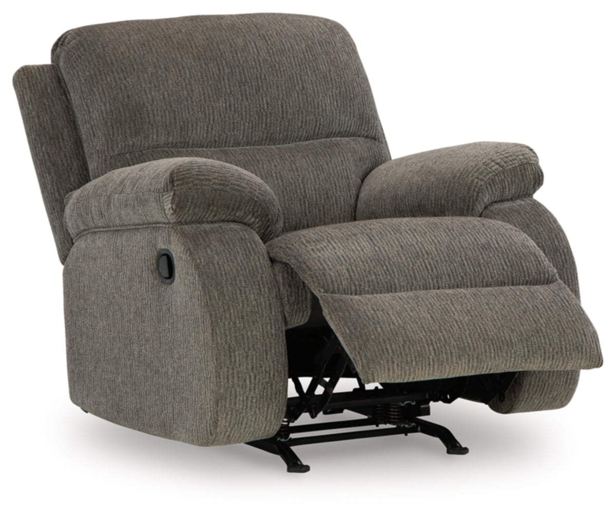 Signature Design by Ashley Scranto Modern Manual Rocker Recliner, Gray Signature Design by Ashley