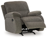 Signature Design by Ashley Scranto Modern Manual Rocker Recliner, Gray Signature Design by Ashley