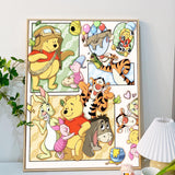 JYLMOOD Paint by Number for Adult Kits, DIY Cartoon Acrylic Oil Painting Kits for Adults Kids Beginners for Home Wall Decor Gifts 16x20 Inch (No Frame) JYLMOOD