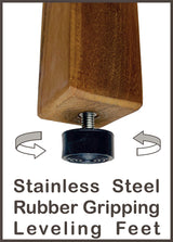 AquaTeak The Original 15.5" Kai Corner Teak Shower Bench with Shelf AquaTeak