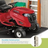 Suncast 8' x 7' Heavy-Duty Resin Tremont Storage Shed, Cream Suncast