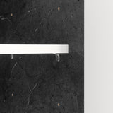 South Shore Myro Kitchen Island, Faux Black Stone and White South Shore