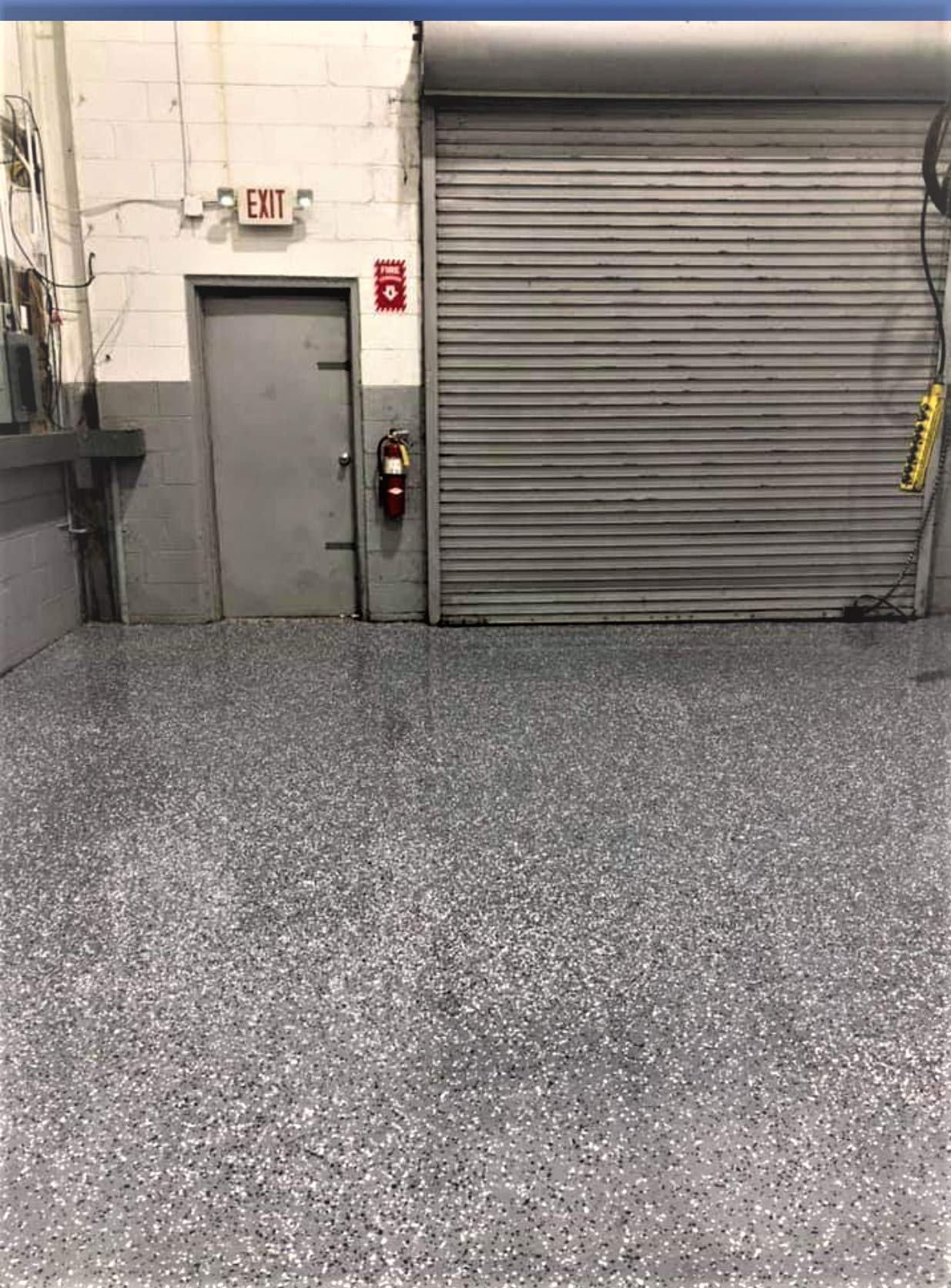 Epoxy Floor Kit with Clear Top Coat - Epoxy-Coat"Better" Half Kit Dark Gray Base with Gray Blend Flakes- up to 250 sq.ft. at 19.4 mils - for Garage Floors, Basement Floors, Concrete, and More - WoodArtSupply