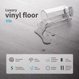 Art3d Peel and Stick Floor Tile Vinyl Wood Plank 36-Pack 54 Sq.Ft, Deep Gray, Rigid Surface Hard Core Easy DIY Self-Adhesive Flooring Art3d