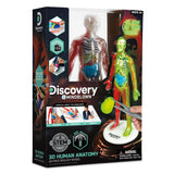 Discovery™ 3D Human Anatomy 28-Piece Biology Model with Glow-in-The-Dark Human Model, Hands on Learning, Age 8+ Discovery Kids