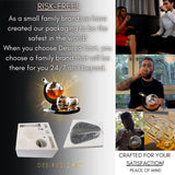 Whiskey Decanter Globe Set with 2 Etched Globe Whisky Glasses | Whiskey Stones, Ice Tong, Coasters, Funnel - Gifts for Men Dad, Husband - Liquor, Bourbon, Scotch, Vodka with a Wood Stand - 850ml Desired Cart