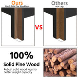 Yaheetech Modern Living Room 3 Pieces Table Sets, Lift Top Coffee Table and End Table Sets for Home and Office, Easy Assembly Accent Furniture with Hidden Compartment and Open Storage Shelf, Black Yaheetech