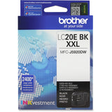 Brother LC20EBK Super High Yield Black Ink Cartridge Brother