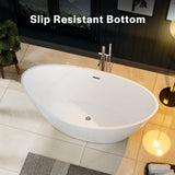 Empava EMPV-FT1518 67" Acrylic Freestanding Bathtub Empava