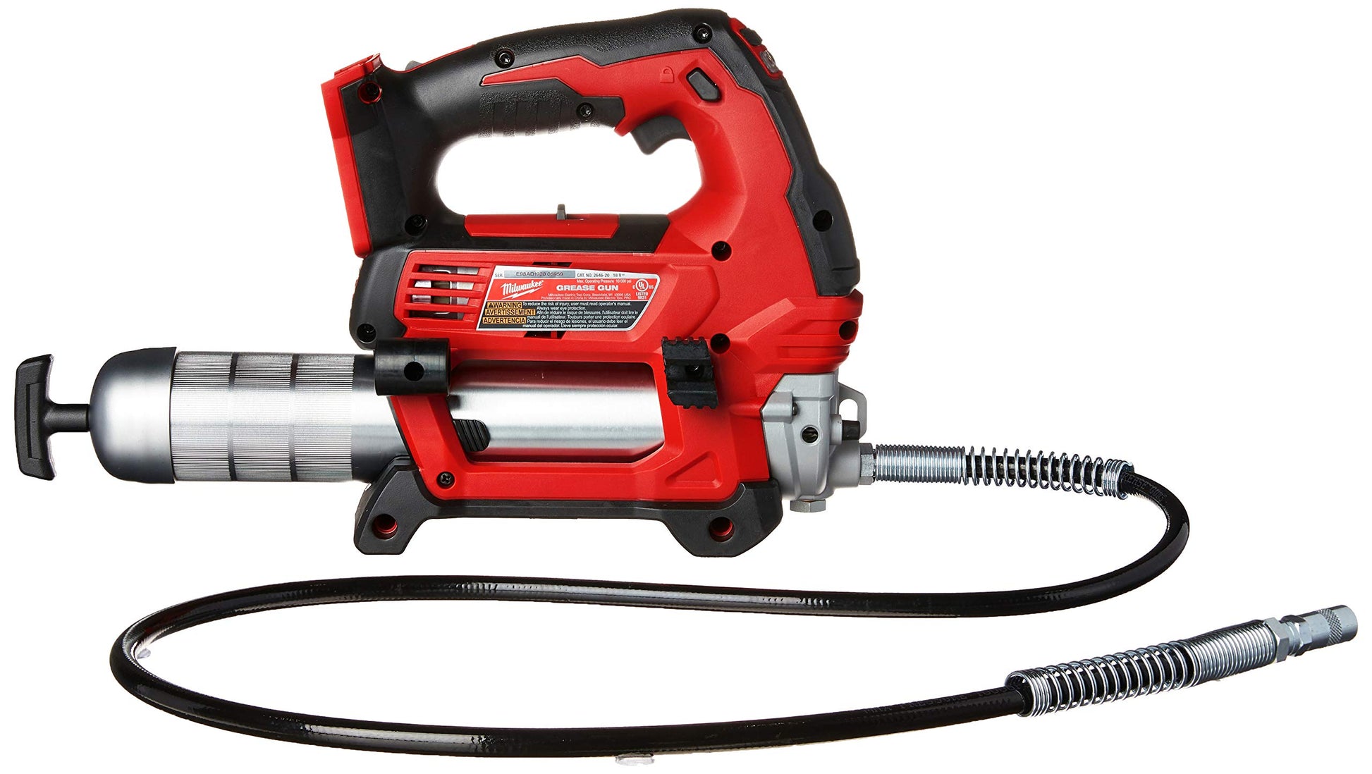 Milwaukee 2646-20 M18 2-Spd Grease Gun Bare Tool - WoodArtSupply