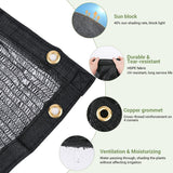 40% Garden Shade Cloth, 20x20FT HDPE Mesh Tarp with Upgraded Grommets, UV-Resistant Outdoor Sun Shades for Greenhouse, Garden, Patio Plants, Pergola Keten