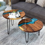 19.7 Inch Resin Table Molds，Extra Large Round Silicone Molds for Epoxy Resin with 3 Pcs Table Legs,for River Table, Coffee Table, DIY Cutting Board, Resin Art，Home Decoration SIMEIQI